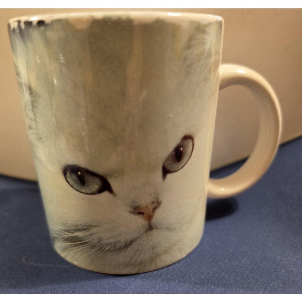 Emile-August Chartier Persian Kitten Mug Vintage Coffee Cupemi